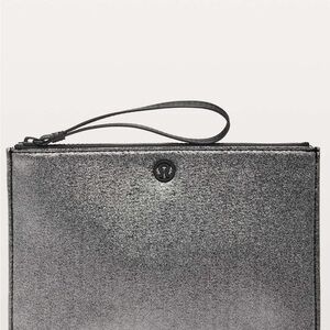 Lululemon Shimmering Gray Pouch